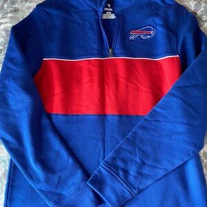 Fanatics Buffalo Bills quarter zip - men's large
